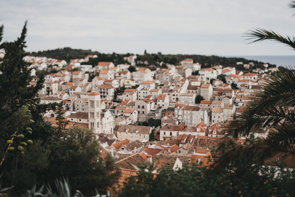 Hvar from above